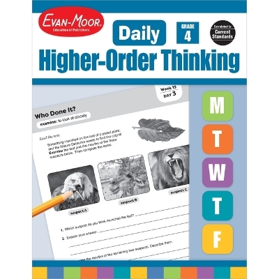 Daily Higher-Order Thinking, Grade 4 Te -  Evan-Moor Educational Publishers
