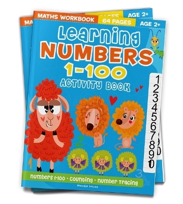 Learning Numbers 1-100 Activity Book Fun Early Learning and Interactive Book for Children -  Wonder House Books