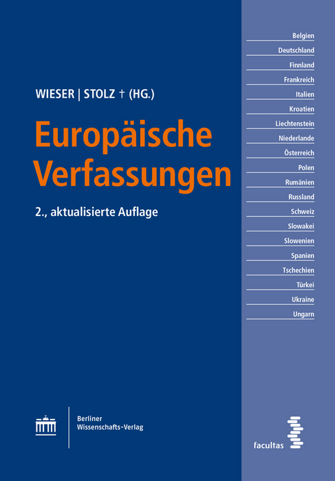 Europ&auml;ische Verfassungen - 
