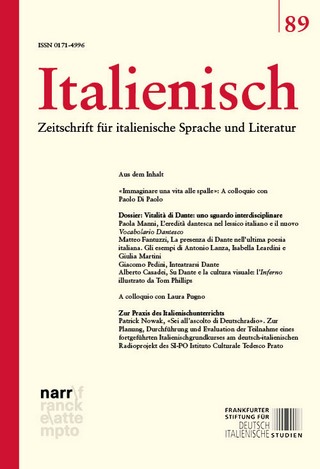 Italienisch Band 89 | 45. Jahrgang, Heft 1