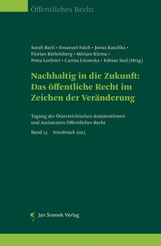 Nachhaltig in die Zukunft: Das öffentliche Recht im Zeichen der Veränderung