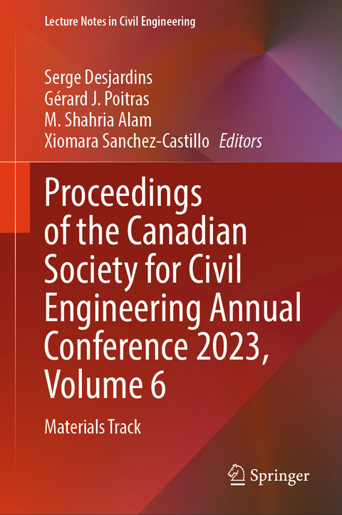 Proceedings of the Canadian Society for Civil Engineering Annual Conference 2023, Volume 6 - 