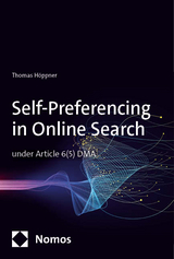 Self-Preferencing in Online Search - Thomas H&ouml;ppner