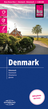 Reise Know-How Landkarte D&auml;nemark / Denmark (1:300.000)