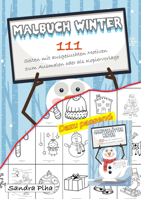 KitaFix Malbuch Winter - Sandra Plha