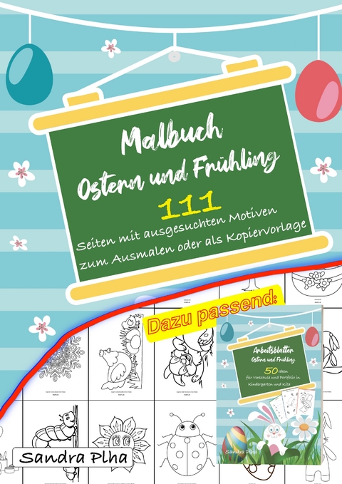 KitaFix Malbuch Ostern und Fr&uuml;hling - Sandra Plha
