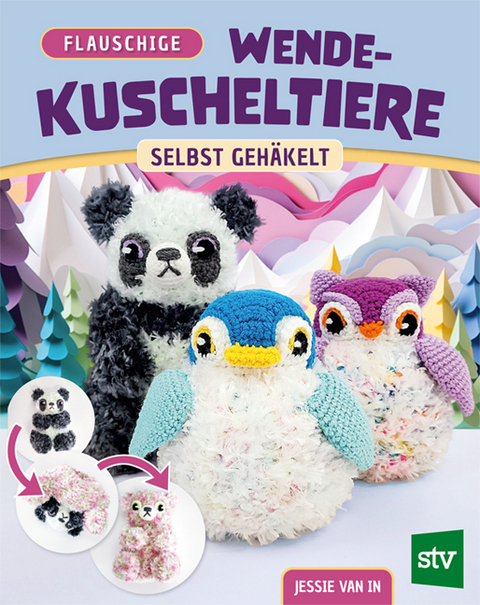Flauschige Wende-Kuscheltiere - Jessie Van In