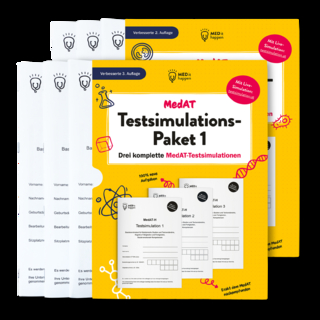 MedAT Testsimulations-Paket 1 + 2 von MEDithappen