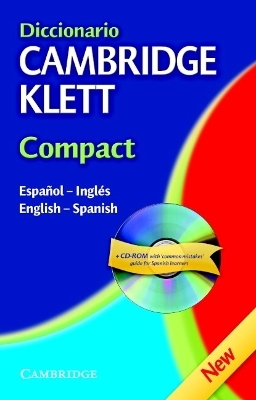Diccionario Cambridge Klett Compact Espa&ntilde;ol-Ingl&eacute;s/English-Spanish Hardback with CD-ROM