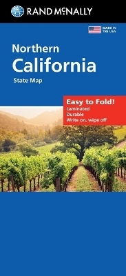 Rand McNally Easy to Fold: Northern California Laminated Map -  Rand McNally