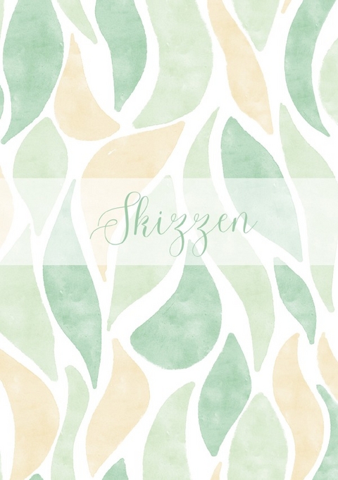 Notizheft Bl&auml;tter - Diana Pfister