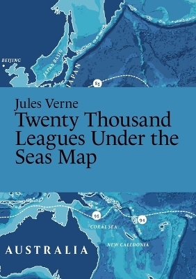 Jules Verne, Twenty Thousand Leagues Under the Sea Map - Martin Thelander