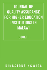 Journal of Quality Assurance for Higher Education Institutions in Malawi - Kingstone Ngwira