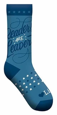 Readers Are Leaders socks - Gibbs Smith Publisher