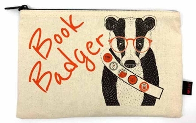 Book Badger Pencil Pouch - Gibbs Smith Publisher