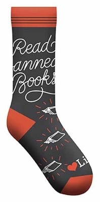Read Banned Books Socks - Gibbs Smith Publisher