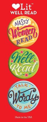 Well Read 3 Badge Set