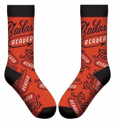 Badass Reader Socks - Gibbs Smith Publisher