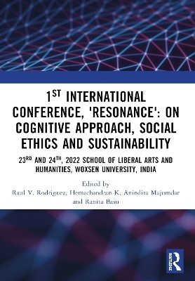 1st International Conference, ‘Resonance’: on Cognitive Approach, Social Ethics and Sustainability