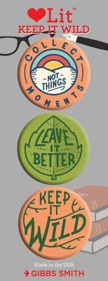 Keep it Wild 3 Badge Set