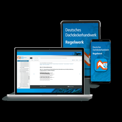 Deutsches Dachdeckerhandwerk Regelwerk &ndash; Digital-Abo (10 Nutzer) - 