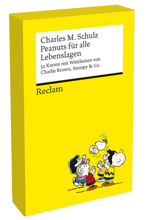 Peanuts f&uuml;r alle Lebenslagen. 52 Karten mit Weisheiten von Charlie Brown, Snoopy & Co. - Charles M. Schulz