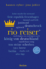 rio reiser* - Hannes Eyber, Jens Johler