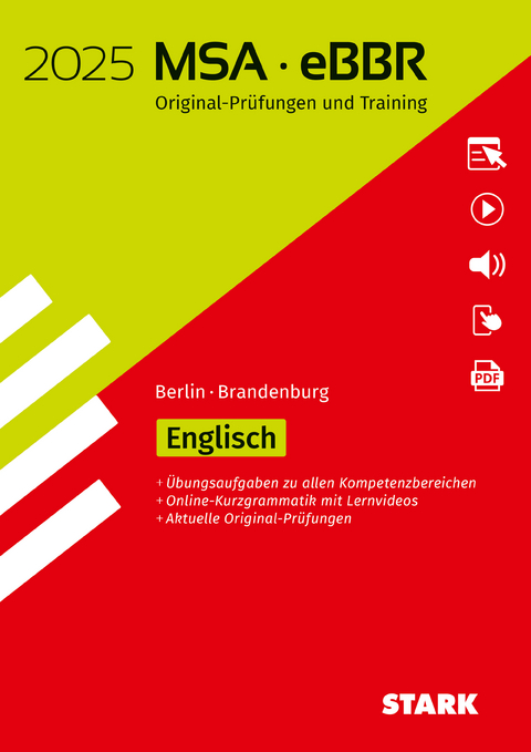 STARK Original-Pr&uuml;fungen und Training MSA/eBBR 2025 - Englisch - Berlin/Brandenburg