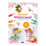 Tr&ouml;tsch Malbuch Bastelbuch Bunter Bl&auml;tterspa&szlig; Feen Malen Basteln Gestalten - 