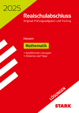 Realschulabschluss 2025 Mathematik - Hessen - 