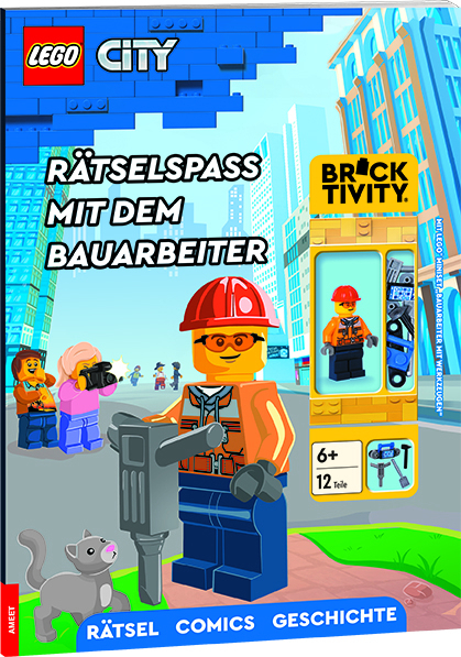 LEGO&reg; City - R&auml;tselspa&szlig; mit dem Bauarbeiter