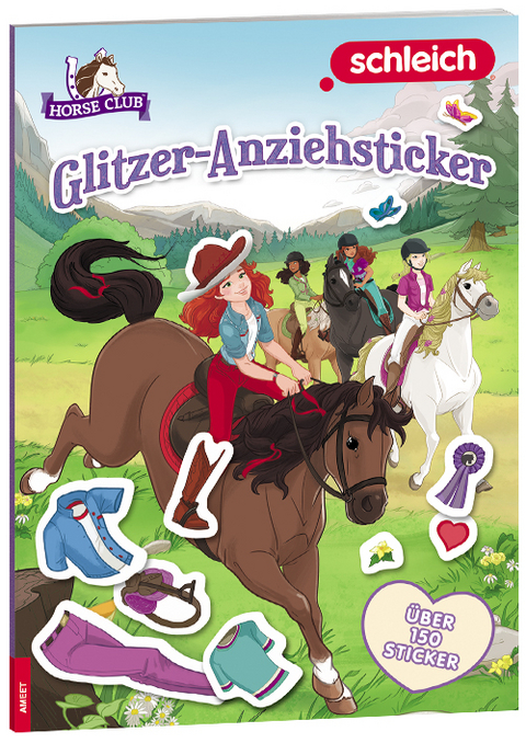 schleich&reg; Horse Club&trade; &ndash; Glitzer-Anziehsticker