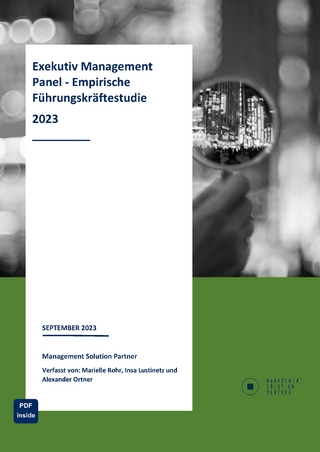 EXEKUTIV MANAGEMENT PANEL - EMPIRISCHE FÜHRUNGSKRÄFTESTUDIE 2023
