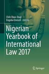Nigerian Yearbook of International Law 2017 - 