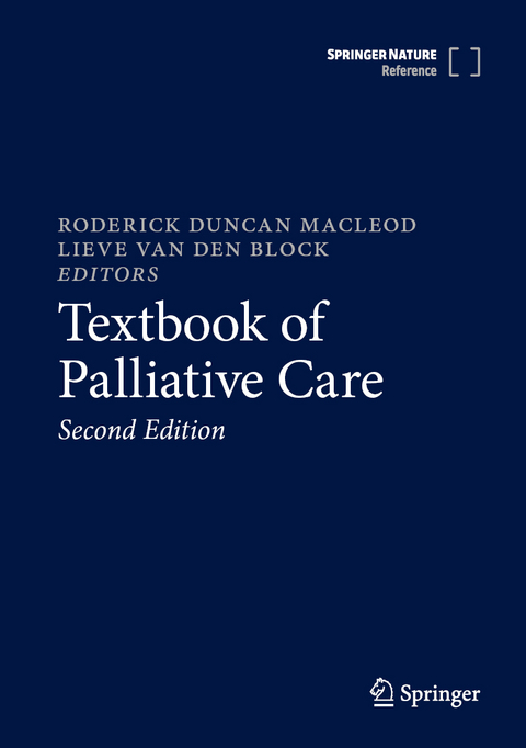 Textbook of Palliative Care - 