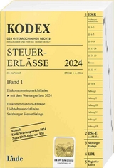 KODEX Steuer-Erl&auml;sse 2024, Band I - Michael Schilcher