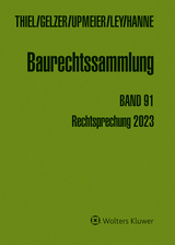 Baurechtssammlung. Rechtsprechung des Bundesverwaltungsgerichts,... / Baurechtssammlung Band 91 - 