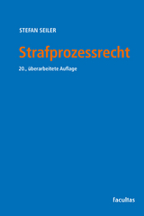 Strafprozessrecht - Seiler, Stefan