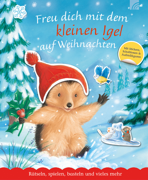 Freu dich mit dem kleinen Igel auf Weihnachten - M Christina Butler