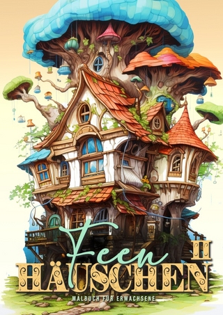 Feen Häuschen Malbuch für Erwachsene 2