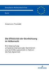 Die Effektivit&auml;t der Durchsetzung im V&ouml;lkerrecht - Annemarie Theobald