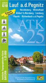 ATK25-G10 Lauf a.d.Pegnitz (Amtliche Topographische Karte 1:25000) - 