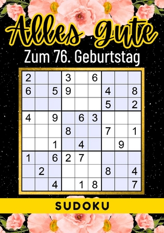 76 Geburtstag Geschenk | Alles Gute zum 76. Geburtstag - Sudoku