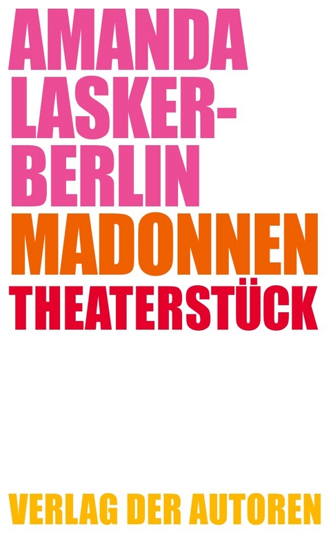 Madonnen - Amanda Lasker-Berlin