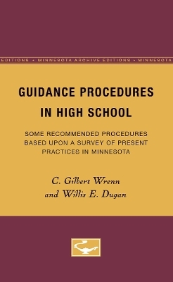 Guidance Procedures in High School
