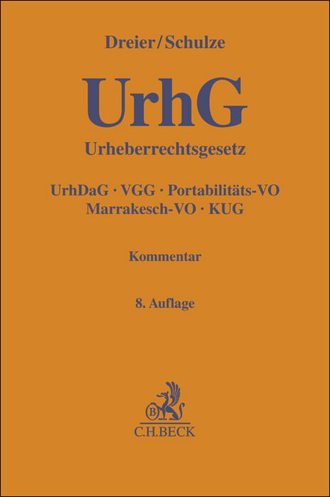 Urheberrechtsgesetz: UrhG - 