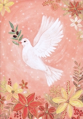 Wings of Peace Small Boxed Holiday Cards (20 Cards, 21 Self-Sealing Envelopes) - 