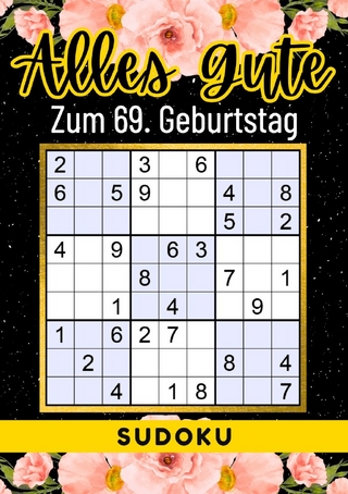 69 Geburtstag Geschenk | Alles Gute zum 69. Geburtstag - Sudoku
