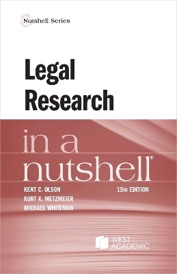 Legal Research in a Nutshell