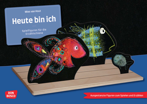 Heute bin ich. Erzählschienen-Figurenset - Mies van Hout